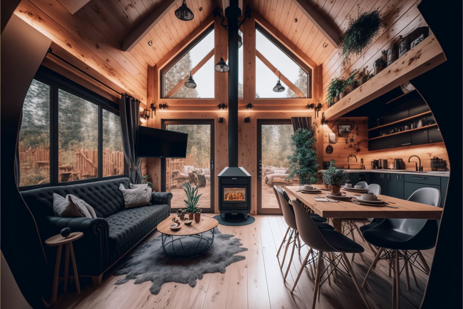 Cabin Heavenly View