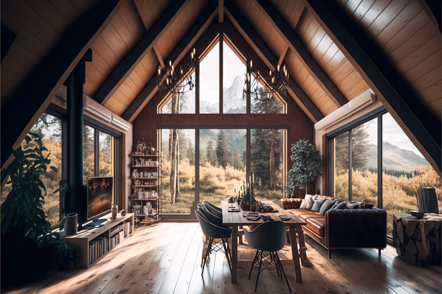 Cabin Mountain Bliss

